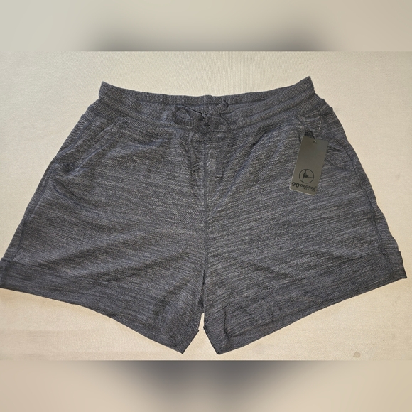 MUST HAVE! Super Comfy/Heather Navy/DRAWSTRING/POCKETS Cuffed/3X/90°byReflex/NWT - Picture 3 of 11